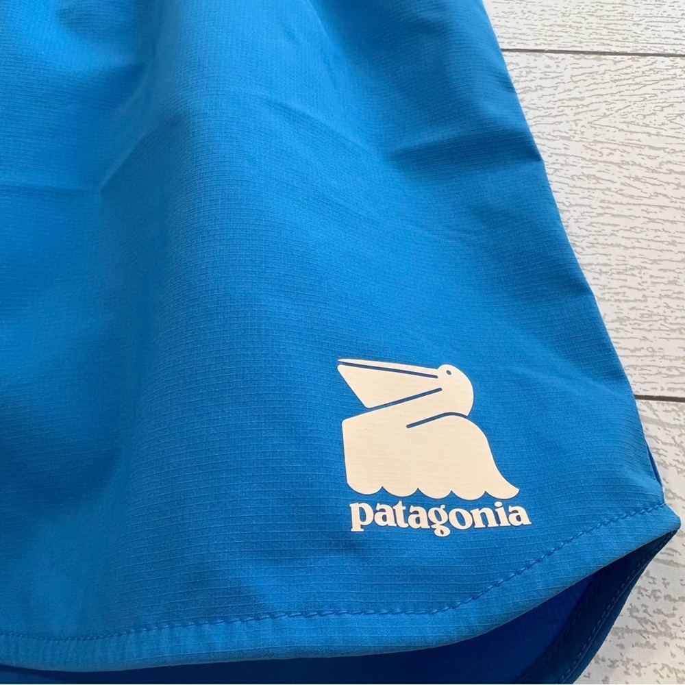 Patagonia Women’s Stretch Planing Micro Shorts 2” inseam – Blue – Size L - Picture 4 of 9